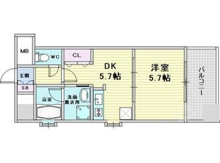 craft福島野田の物件間取画像